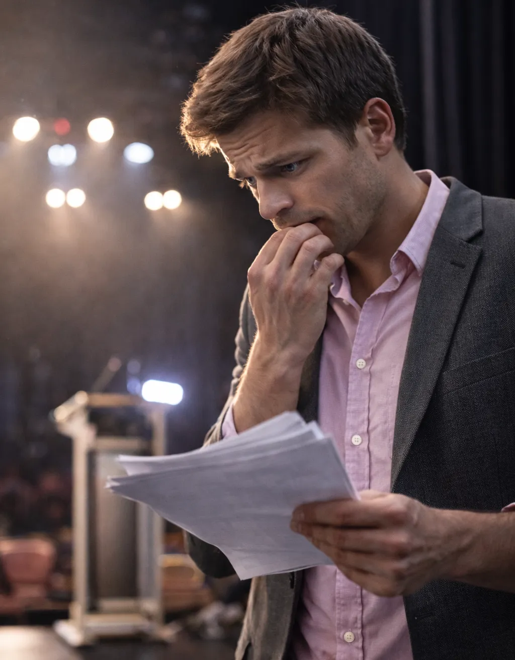 Overcome pre-presentation anxiety